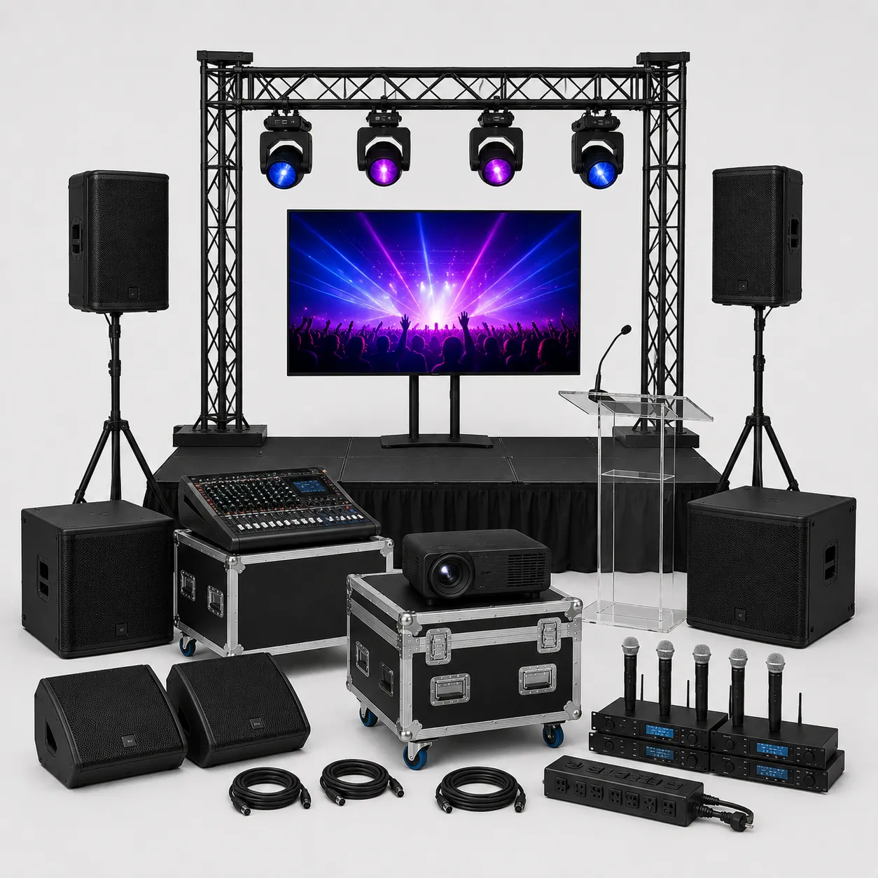 DJ Booth Package — Medium