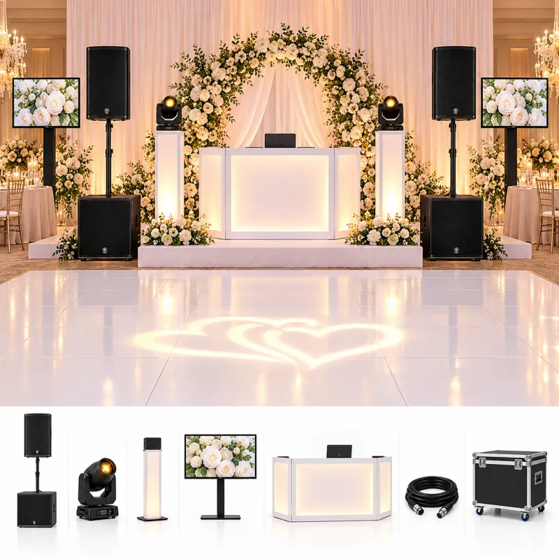 Dancefloor Package — 60 Guests